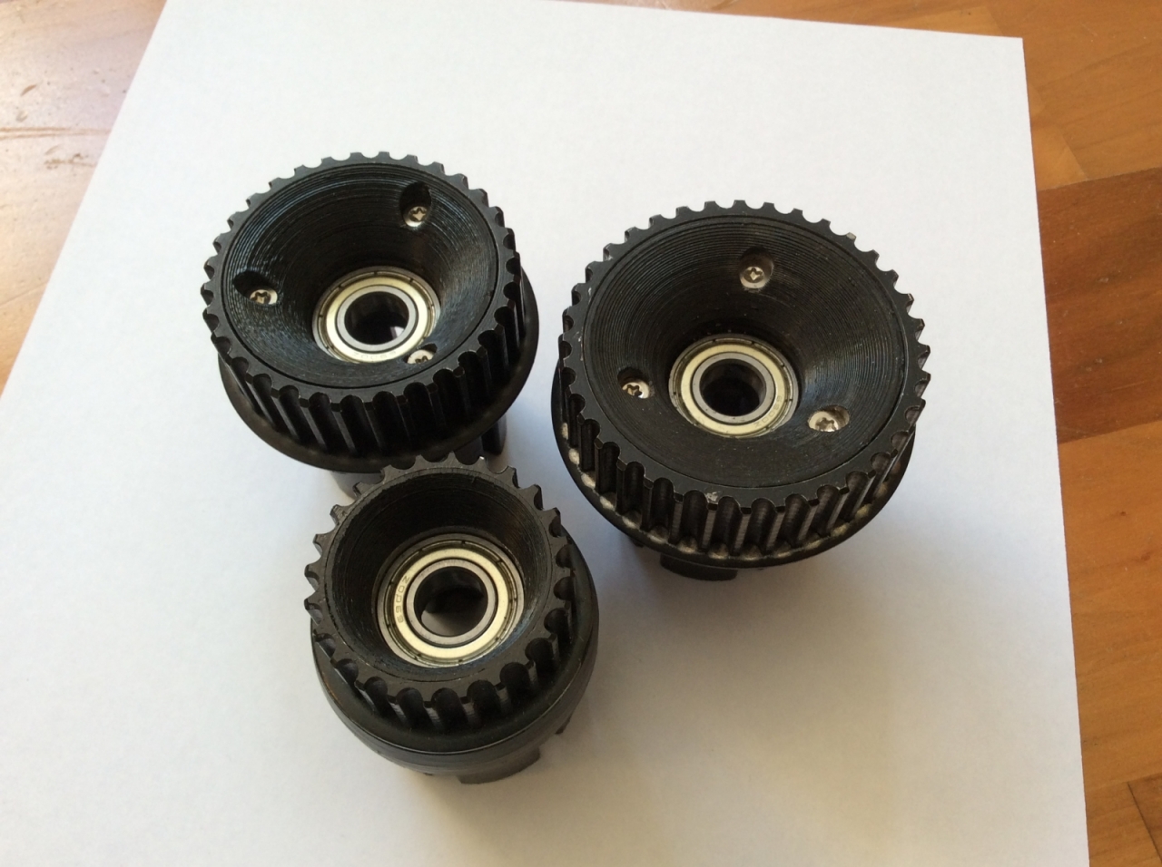 GT steel pulley 24t, 32t, 36t