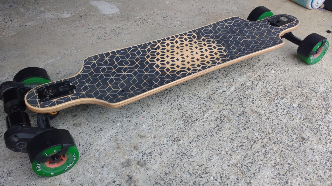 New grip tape, and I'll try out the mud guards soon