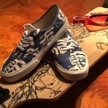 Skate Shoes and goggles