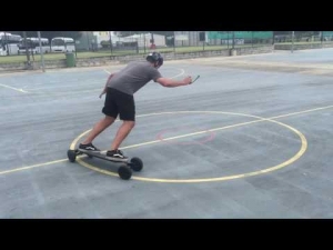 Evolve GT - Turning Circle Testing with the new GT Super Carve truck!