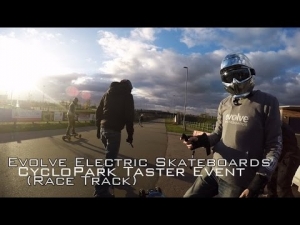 Evolve Electric Skateboards - CycloPark Taster Event (Race Track Ride)