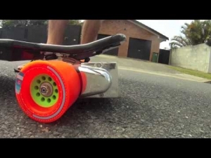 loaded Kegel 80mm 80a wheel testing