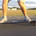 Evolve GT carbon acceleration, cruising & braking to a stop.