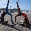 The ladies of ESK8 - IL    women on electric skateboards group ride